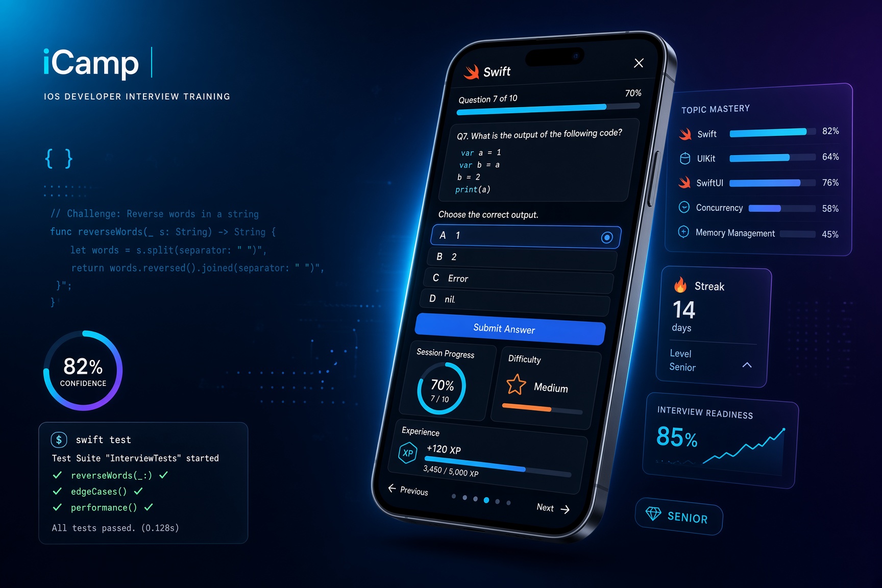 iCamp app preview